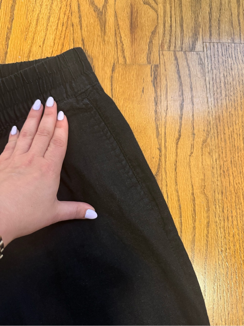 Old Navy Wide Leg Linen Pants - Picture 3 of 8